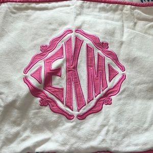 Pillow cover only for monogram EKM
